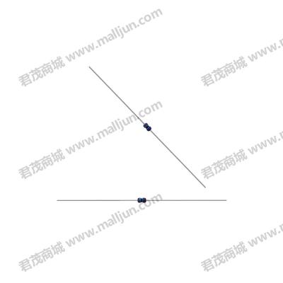 金属膜电阻1/6W ±1% 1.3K