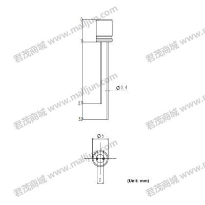 直插电解电容10V 22μF