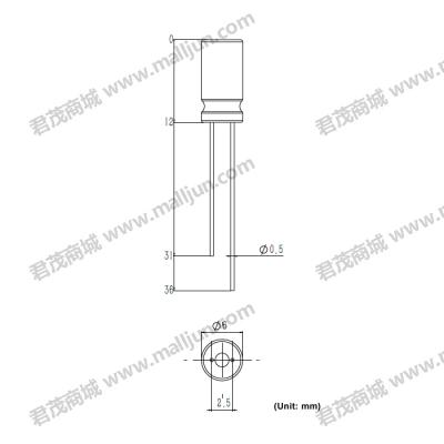 直插电解电容25V 100μF