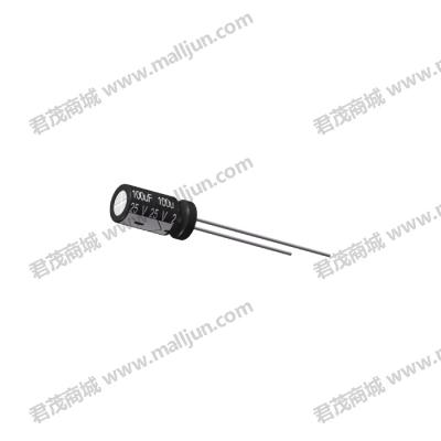 直插电解电容25V 100μF