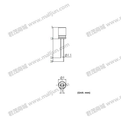 直插电解电容25V 220μF
